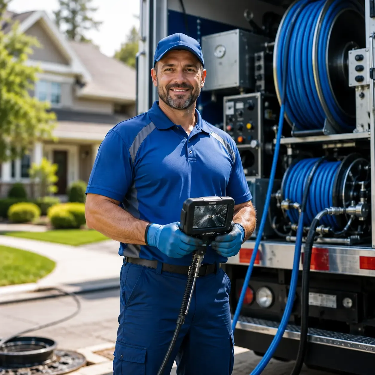 Local outdoor drain cleaning specialists in Sublette, IL